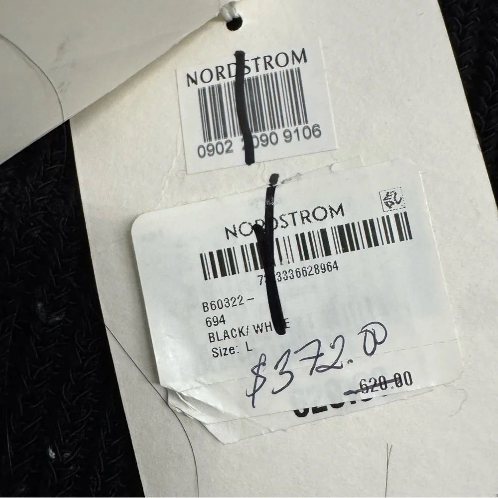 Acne Studios FLORAGATAN 13 Black Acid Wash Sweater Size L Designer Luxury Grunge - Picture 6 of 11